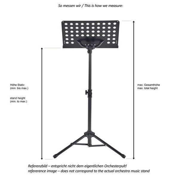 K&M 118/1 Orchestra Complete Black
