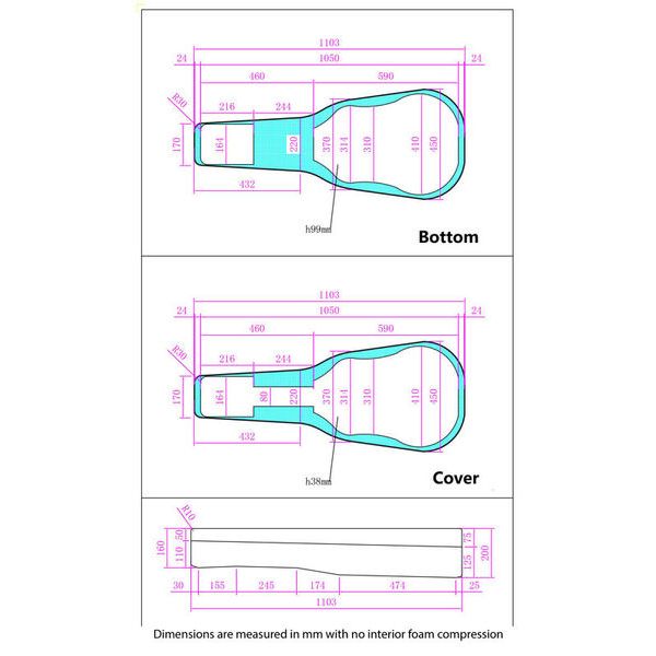 Thomann Western Guitar Case ABS