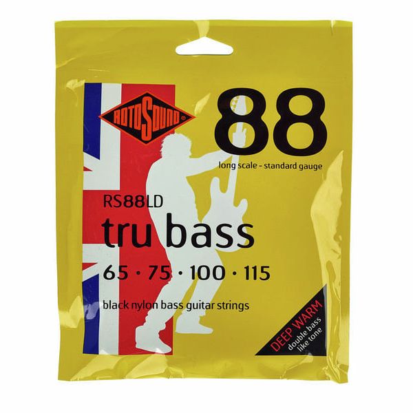 Rotosound RS88LD Black Nylon