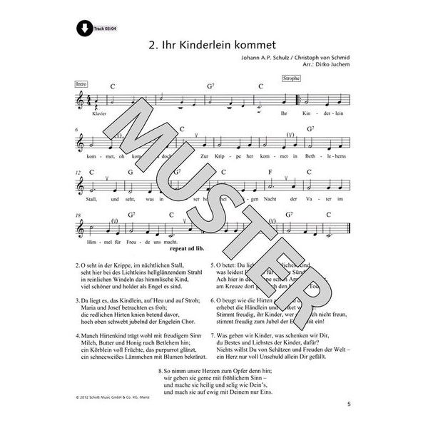 Schott Hobby Weihnachtsmelodien A-Sax