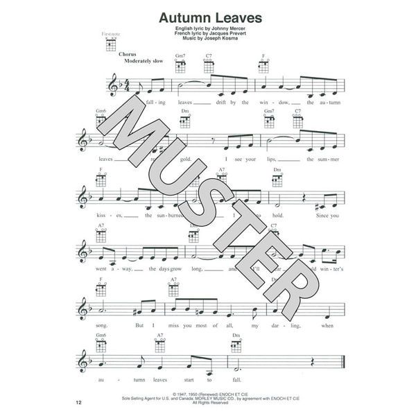Hal Leonard Jazz Standards for Ukulele