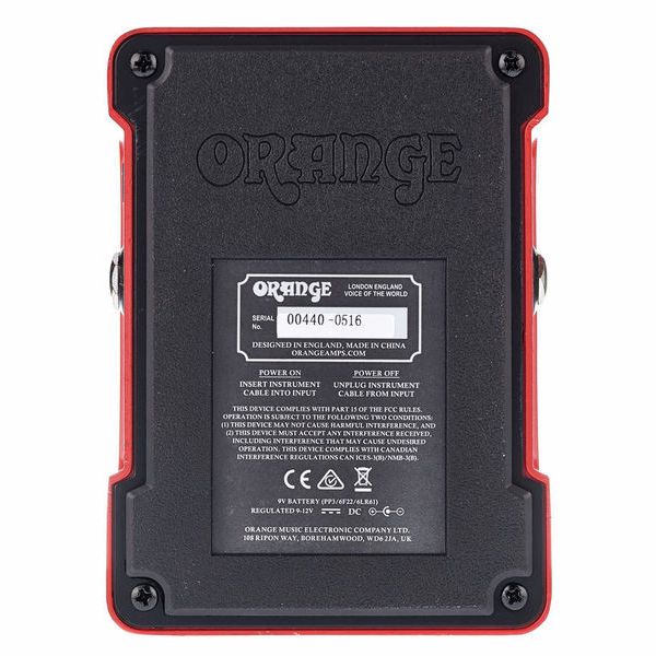 Orange Two Stroke Boost EQ