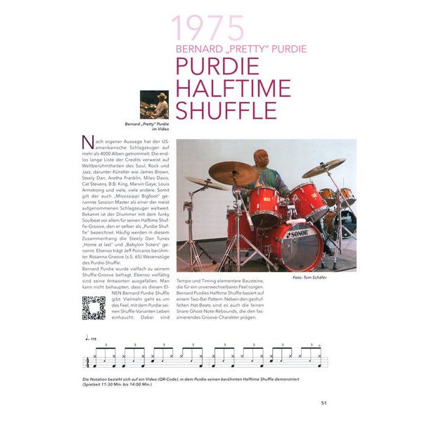 Leu Verlag Drumgrooves der Popkultur