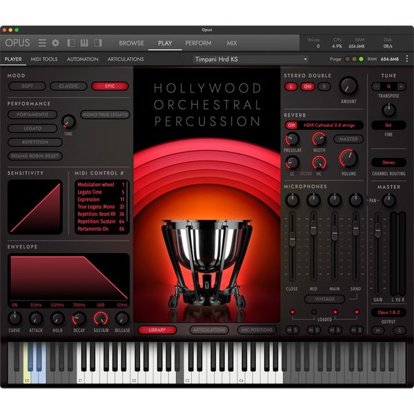 EastWest Hollywood Orchestra Opus Edit.