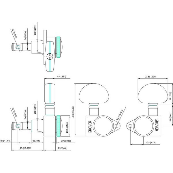 Grover 502N Locking Rotomatics