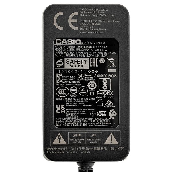 Casio CDP-S160 BK