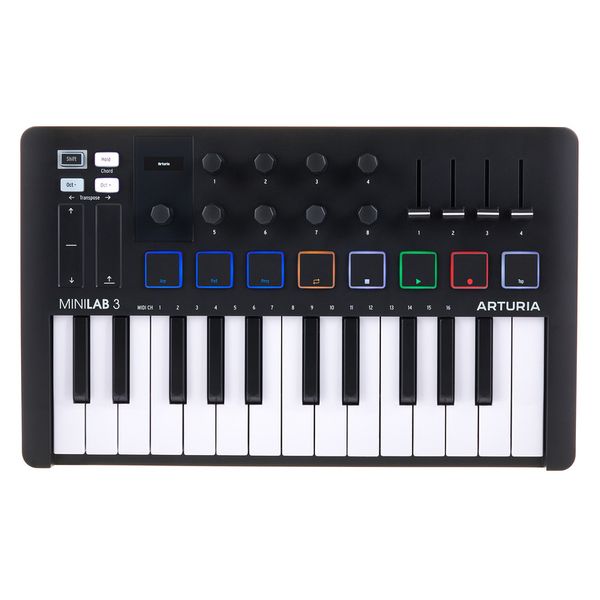 Arturia MiniLab 3 Black