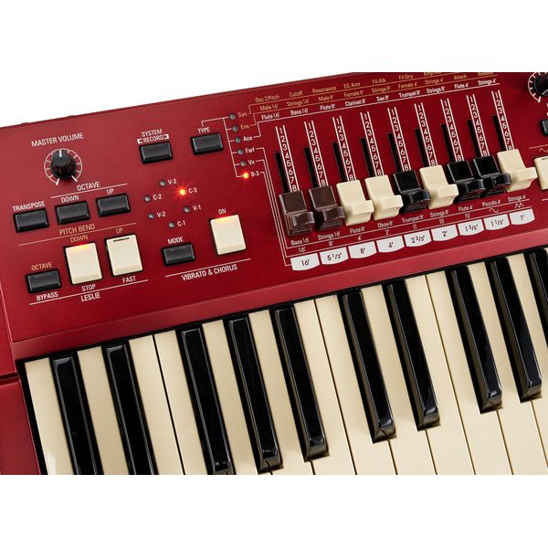 Hammond M-solo Burgundy
