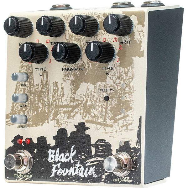Old Blood Noise Endeavors Black Fountain Stereo Delay