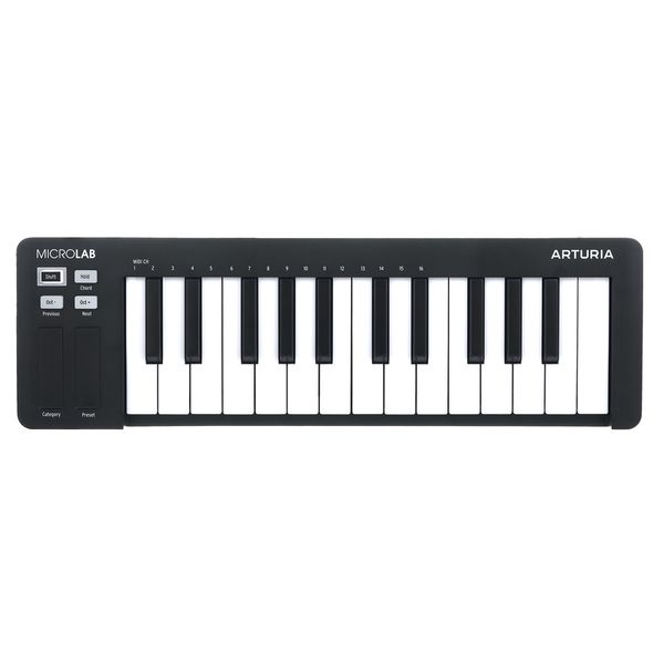 Arturia MicroLab Mk3 Black